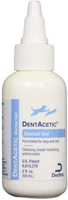 Dechra Dent ACETIC Diente Gel para perros y gatos, 2-Ounce - BESTMASCOTA.COM