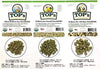 TOP's Parrot Food Pellets Hookbills, Loro pequeño, mediano y grande – Sin OGM, sin soja de maní y maíz, certificado orgánico USDA - BESTMASCOTA.COM