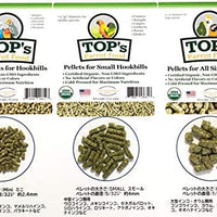 TOP's Parrot Food Pellets Hookbills, Loro pequeño, mediano y grande – Sin OGM, sin soja de maní y maíz, certificado orgánico USDA - BESTMASCOTA.COM