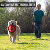 Hyper Pet Flippy Flopper Dog Frisbee Interactive Dog Toys [Flying Disc Dog Fetch Toy - Floats in Water & Safe on Teeth] (Pack of 2, Colors Will Vary) - BESTMASCOTA.COM