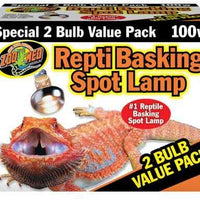 Zoo Med Repti Basking Spot Lamp Value Pack, 100 Watts - BESTMASCOTA.COM