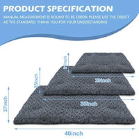 Invenho - Cama para perro, cómoda, suave, antideslizante, lavable, para perros y gatos grandes, medianos y pequeños, color azul - BESTMASCOTA.COM