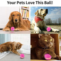 Versión mejorada 2.0: bolas blinkbrione para gatos y perros, enrollado automático/apagado automático, recargable por USB, pelota de juguete interactiva inteligente para gatitos, gatitos, cachorros con luces LED RGB, resistente al agua - BESTMASCOTA.COM