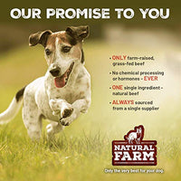 Natural Farm Pet 6 pulgadas trenzado Bully Sticks (paquete de 5) All-Natural, granja de carne de vacuno para perros | libre de olor, sin granos | masticables totalmente digeribles para razas pequeñas, medianas y grandes - BESTMASCOTA.COM
