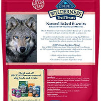 Blue Buffalo Wilderness Trail Treats galletas sin granos de proteína alta para perros crujientes - BESTMASCOTA.COM