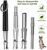 GETIEN Silbato de perro para detener ladridos con frecuencia ajustable, herramienta de entrenamiento para perros, 3 unidades con correa de cordón gratis - BESTMASCOTA.COM