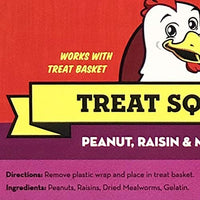 Happy Hen Treats 7,5 oz. square-mealworm y Cacahuate, 4.25" by 4.25" by 1.25" - BESTMASCOTA.COM