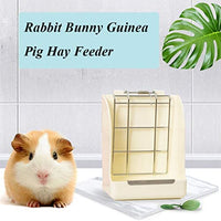 STKYGOOD - Comedero para conejos, conejos, conejos, conejillos de indias, heno, comedero de heno con chinchilla de plástico - BESTMASCOTA.COM