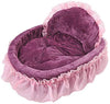 Cute Princess mascota cama Bow-Tie Lace Cat Dog Bed - BESTMASCOTA.COM