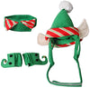aniac Cute Cat Navidad Disfraz Ropa De Navidad Elf vestuario Verde para mascotas - BESTMASCOTA.COM