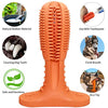 Wisedom Cepillo de dientes para perro, palillo de cuidado dental para cachorro, masajeador eficaz para limpieza de dientes de perro, masajeador de goma natural resistente a mordeduras para masticar juguetes para perros y mascotas - BESTMASCOTA.COM