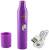 Lima de uñas eléctrica Hertzko, para cortar uñas de forma suave e indolora, para mascotas, desbarbado, moldeador y suavizar, para gatos, batería portátil e incluye cable USB - BESTMASCOTA.COM