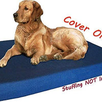 Funda de edredón para cama de mascotas, color azul marino - BESTMASCOTA.COM