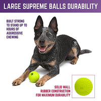 Pelotas de juguete para perros de Chew King, extremadamente duraderas, colección de juguetes Fetch, se adapta a lanzadores de pelotas - BESTMASCOTA.COM