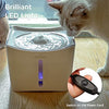 iPettie Kamino - Fuente de agua para mascotas con luz LED para gatos y perros, diseño 2020 | Dispensador de agua automático silencioso de 3 L con bomba de puerto USB y filtros dobles - BESTMASCOTA.COM