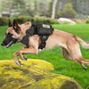 Rabbitgoo Tactical Dog Harness Vest Large with Handle, Military Working Dog Molle Vest with Metal Buckles & Loop Panels, No-Pull Adjustable Training Harness with Leash Clips for Walking Hiking Hunting - BESTMASCOTA.COM
