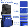 Bolsa de entrenamiento para perros pequeños a grandes, bolsa de entrenamiento para perros pequeños y grandes, bolsa de regalo para bocadillos para entrenamiento de recompensa, caminar, clip de metal, cinturón de cintura, correa de hombro, dispensador de b - BESTMASCOTA.COM