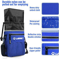 Bolsa de entrenamiento para perros pequeños a grandes, bolsa de entrenamiento para perros pequeños y grandes, bolsa de regalo para bocadillos para entrenamiento de recompensa, caminar, clip de metal, cinturón de cintura, correa de hombro, dispensador de b - BESTMASCOTA.COM