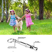 GETIEN Silbato de perro para detener ladridos con frecuencia ajustable, herramienta de entrenamiento para perros, 3 unidades con correa de cordón gratis - BESTMASCOTA.COM