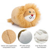 Pawaboo Juguetes de peluche para perro, [2 unidades] Juguetes de peluche para mascotas con suave de pelo sintético, juguete para cachorros, masticable, muñeca de peluche no tóxico - BESTMASCOTA.COM