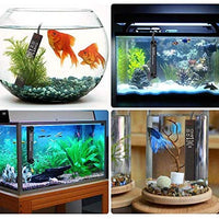 Calentador de acuario Lefunpets, 25 W, a prueba de explosiones, mini calentador sumergible para tanque de peces para tanque de Betta de 3 a 5 galones - BESTMASCOTA.COM