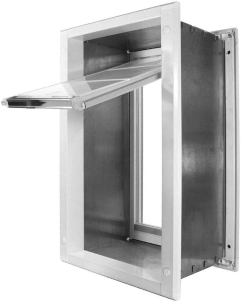 Endura Flap Pet Puerta Patio Pacific Endura Flap Soporte de pared extragrande, Flap 12" x23" - BESTMASCOTA.COM