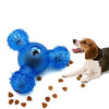 Wisedom Dog Treat Ball IQ Interactive Food Dispensing Puzzle Toys for Dogs Chasing Chewing Playing - BESTMASCOTA.COM