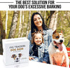 FIG TRADERS Collar de corteza para perro 2019 con pantalla LED, 7 niveles de sensibilidad e intensidad ajustables, dos modos anti ladridos recargables/resistente a la lluvia, sin ladridos para razas medianas y grandes - BESTMASCOTA.COM