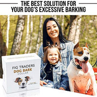 FIG TRADERS Collar de corteza para perro 2019 con pantalla LED, 7 niveles de sensibilidad e intensidad ajustables, dos modos anti ladridos recargables/resistente a la lluvia, sin ladridos para razas medianas y grandes - BESTMASCOTA.COM