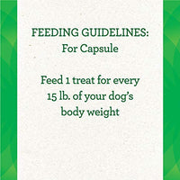 GREENIES Pill Pockets Natural Dog Treats, Capsule Size, Peanut Butter Flavor - BESTMASCOTA.COM