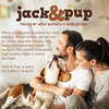 Jack & Pup 12 pulgadas Premium Grado libre de olor grueso Bully Sticks Dog Treats 12 pulgadas de largo todo natural Gourmet Dog Treat Chews Fresh and Savory Beef Sabor – Trato de larga duración - BESTMASCOTA.COM