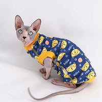 Sphynx - Camisetas de algodón para mascotas con cuello redondo, sin mangas, para gatos y perros pequeños - BESTMASCOTA.COM