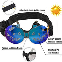 Enjoying Dog Goggles - Small Dog Sunglasses Waterproof Windproof UV Protection for Doggy Puppy Cat - BESTMASCOTA.COM