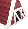 Petsfit - Casa de gato triangular para exteriores con puerta de escape para todos los gatos - BESTMASCOTA.COM