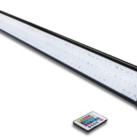 Barrina 48" Campana de Acuario Iluminación Cambiando Color Control Remoto Regulable RGB Luz LED para Acuario Tanque de Peces para Agua Fresca y Salada con Soporte Extensible, 45 a 50 Pulgadas 4FT - BESTMASCOTA.COM