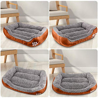 Cama para perro AsFrost Super suave sofá para mascotas, cama para gatos, tumbona antideslizante inferior para mascotas, auto calentamiento y cama transpirable para mascotas - BESTMASCOTA.COM