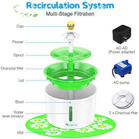 isYoung Fuente para gato, 1,6 L, fuente automática de agua para mascotas, dispensador de agua para mascotas, fuente de cuidado de la salud para perros y gatos y fuente higiénica para perros - BESTMASCOTA.COM