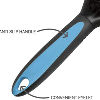 BV Cepillo para perro y gato, peine para aseo de mascotas, cerdas de 2 lados y pines para perros de pelo largo y corto, eliminando pelos - BESTMASCOTA.COM