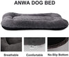 Cama para perros ANWA, tamaño mediano, cojín lavable para cama de perro, almohadilla para caja de perros, perros grandes - BESTMASCOTA.COM