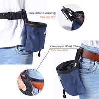 Vivaglory - Bolsa de regalo para perros con manos libres y cintura ajustable y dispensador de bolsas de residuos para perros, 2 maneras de llevar - BESTMASCOTA.COM