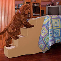 Pet Gear Easy Step IV escaleras para mascotas, 4 peldaños para gatos/perros, portátil/ligero, resistente - BESTMASCOTA.COM
