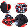 Idepet - Suéter cálido para perro, con estampado de huellas, suave forro polar, ropa para cachorros para perros pequeños y niños, chihuahua Yorkshire Poodle Pug Pomeranian Shih Tzu Beagle - BESTMASCOTA.COM