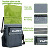 Bolsa de entrenamiento para perros pequeños a grandes, bolsa de entrenamiento para perros pequeños y grandes, bolsa de regalo para bocadillos para entrenamiento de recompensa, caminar, clip de metal, cinturón de cintura, correa de hombro, dispensador de b - BESTMASCOTA.COM