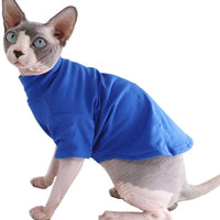 Sphynx - Ropa de invierno para gato, gruesa, de algodón, de doble capa, para mascotas, jersey, camisetas con mangas, pijamas para gatos y perros pequeños - BESTMASCOTA.COM