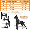 Arnés de seguridad para vehículo para perro Mighty Paw, con correas acolchadas ajustables, sirve como arnés para pasear el perro con su amarre para correa. - BESTMASCOTA.COM