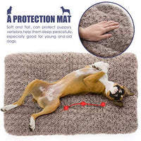 MIXJOY Cama de perro ultra suave caja Pad Home lavable Mat para perros y gatos caja - BESTMASCOTA.COM