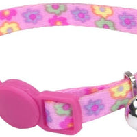 Coastal Li &apos;l gato flor rosa collar con Bell por Li&apos; l Pals - BESTMASCOTA.COM