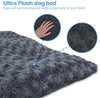 Invenho - Cama para perro, cómoda, suave, antideslizante, lavable, para perros y gatos grandes, medianos y pequeños, color azul - BESTMASCOTA.COM