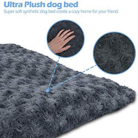 Invenho - Cama para perro, cómoda, suave, antideslizante, lavable, para perros y gatos grandes, medianos y pequeños, color azul - BESTMASCOTA.COM