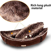 Cama ortopédica para perro JOYELF, tamaño mediano, con funda extraíble y lavable para perros pequeños a medianos y juguetes como regalo - BESTMASCOTA.COM
